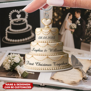 Our Love Story, Freshly Baked - Personalized Acrylic Keychain