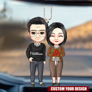 Annoying Each Other for a Lifetime - Couple Personalized Ornament