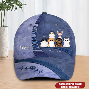 Life Is Better With Dogs - Dog Personalized Custom Hat, All Over Print Classic Cap - Gift For Pet Owners, Pet Lovers