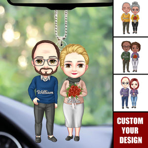 Annoying Each Other for a Lifetime - Couple Personalized Ornament