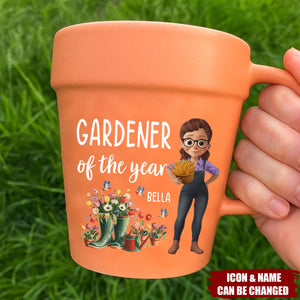 Custom Ceramic Mug - Personalized Garden Gifts For Gardeners - Plant Parent Vibes