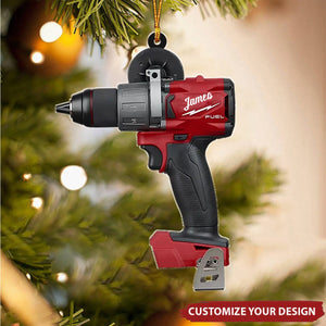 Power Tool - Personalized Acrylic Christmas Ornament