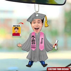 Custom Photo Graduation Gift - Personalized Ornament