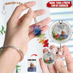 I'm Always With You - Personalized Photo Ball Prism Suncatcher