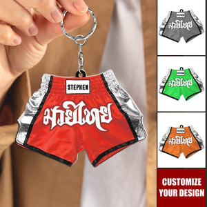 Custom Boxing Keychain, Kick Boxing Keychain, Gift for Boxing Lovers