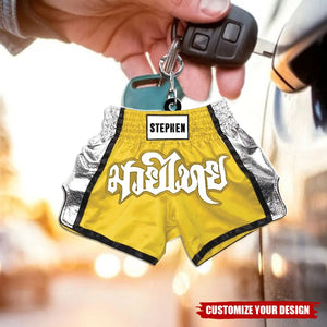 Custom Boxing Keychain, Kick Boxing Keychain, Gift for Boxing Lovers