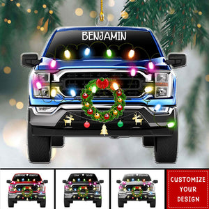 FD Car - Personalized Acrylic Ornament - Christmas Gift For FD Lover