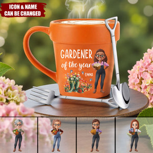 Custom Ceramic Mug - Personalized Garden Gifts For Gardeners - Plant Parent Vibes