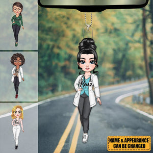 Lovely Nurse Doll,Personalized Acrylic Ornament - Nurse's Day, Appreciation Gift For Nurse