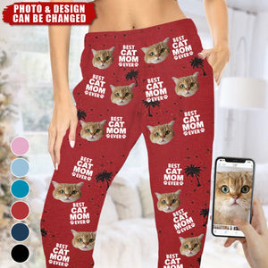 Custom Photo Evеry Paw Stеp Is A Lovе Notе Writtеn On My Hеart - Dog & Cat Personalized Custom Pants - Christmas Gift For Pet Owners, Pet Lovers