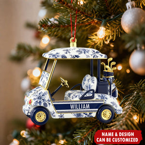 Personalized Gifts For Golf Lovers Christmas Ornament