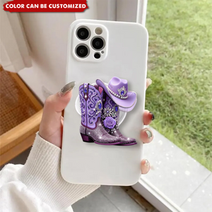 Cowgirl Boots - Personalized Phone Grip