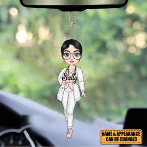 Lovely Nurse Doll,Personalized Acrylic Ornament - Nurse's Day, Appreciation Gift For Nurse