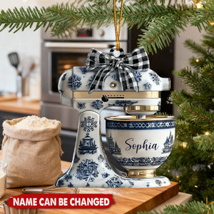 Kitchen Mixer - Personalized Christmas Acrylic Ornament, Gift For Bakers, Baker Gifts