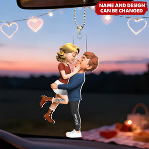 Annoying Each Other Since - Personalized Car Hanger, Gift for Couple