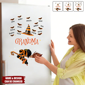 Grandma Witch - Custom Decal - Halloween Gift For Grandma, Mother