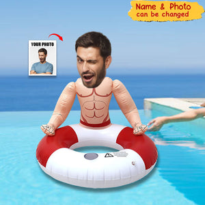 Custom Pool Float Bachelorette Party - Personalized Inflatable Swimming Ring