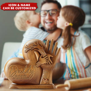 Dad You Are The Piece That Holds Us Together - Personalized Father Acrylic Plaque