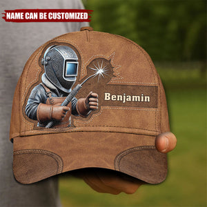 Strong Ones Become Welder - Personalized Welder Classic Cap