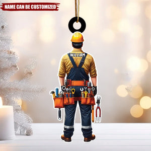 Elevator Maintenance Repair - Personalized Acrylic Christmas Ornament