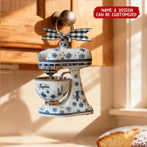 Baking Mixer - Personalized Acrylic Keychain, Gift For Bakers, Cooking Lovers