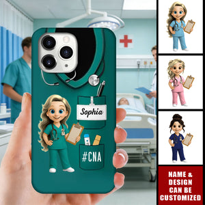Things My Patients Said So I'll Never Forget - Personalized Nurse Phone Case, Gift For Nurses