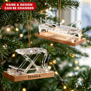 Personalized Pilates Acrylic Ornament - Gift For Pilates Teacher