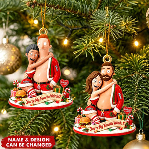 You Are My Favorite Weirdo - Personalized Acrylic Ornament