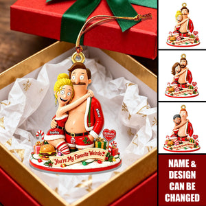 You Are My Favorite Weirdo - Personalized Acrylic Ornament
