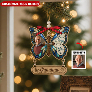 Custom Photo Acrylic Ornament - Personalized Christmas Memorial Sympathy Gifts