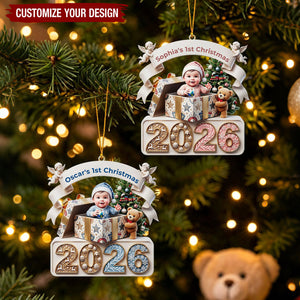 Baby's First Christmas Ornament - New Parents Holiday Present