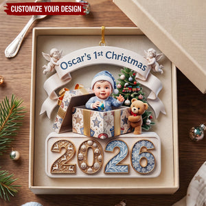 Baby's First Christmas Ornament - New Parents Holiday Present