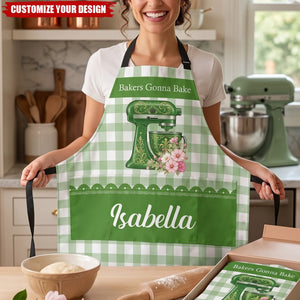 Baked With Love, Gift For Baker, Baking Lover - Personalized Apron