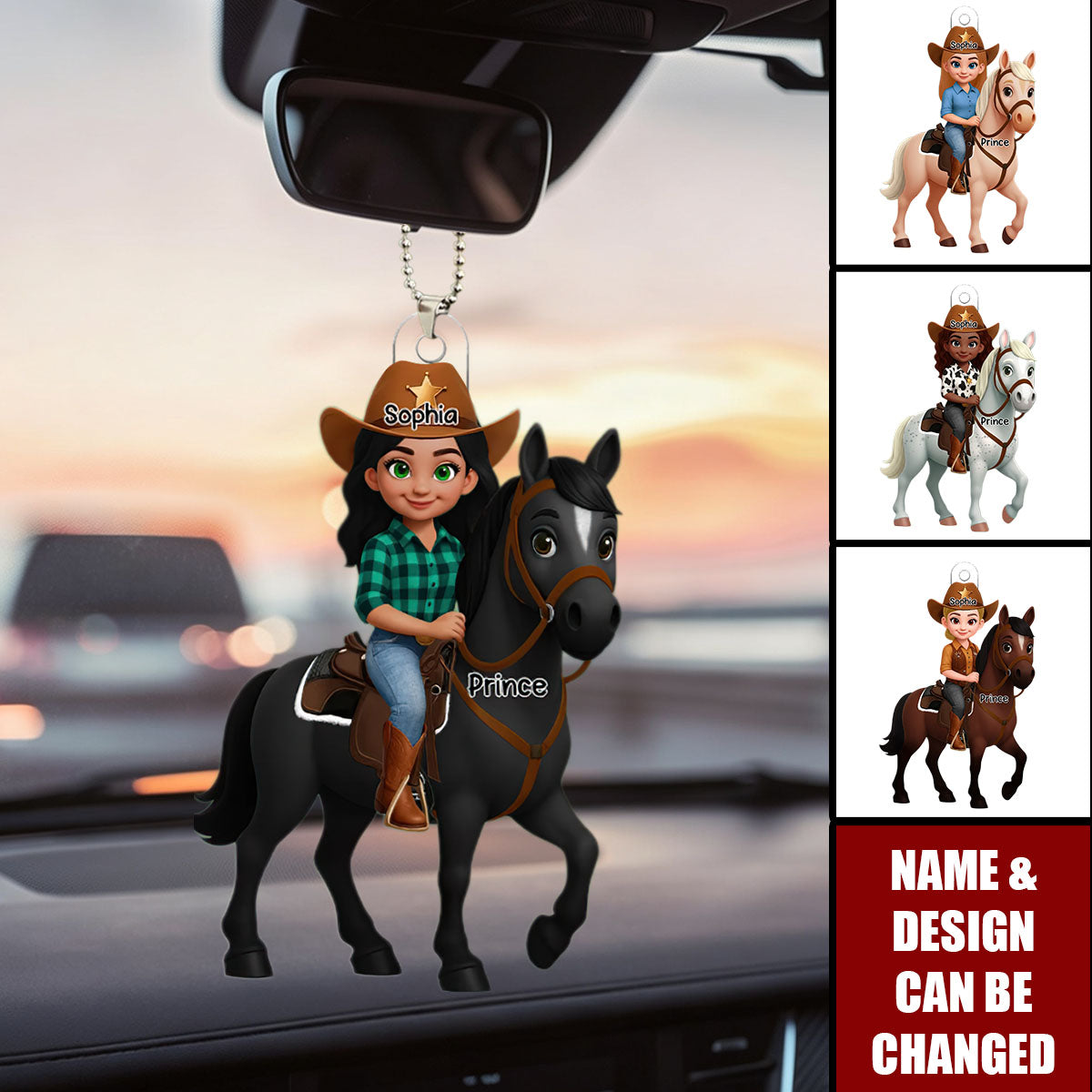 Every Horse Deserved To Be Loved By A Girl - Personalized Ornament Gift For Horse Lover