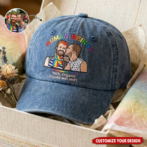 Forever Love Wash Cap - Custom Photo Gifts For LGBTQ+