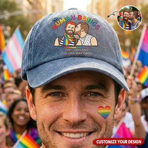 Forever Love Wash Cap - Custom Photo Gifts For LGBTQ+