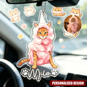 Custom Pet Portrait - Turn Photo Into Art, Gifts For Dog Lovers, Cat Lovers - Personalized Ornament
