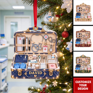 Nurse Christmas Ornament - Personalized Gifts for Christmas