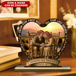 Custom 2-Layered Wooden Plaque - Anniversary Wedding Gifts For Husband And Wife, Him And Her - Always Been You