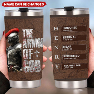 A Man Of God - Personalized Tumbler Cup