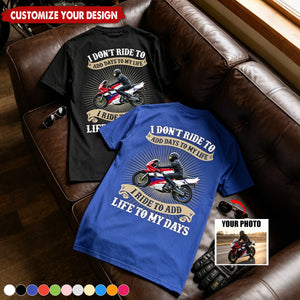 Goldwing Trike Motorcycle Personalized T-shirt, Cool Gift For Bikers, Motorcycle Lovers, Trike Rider Gift