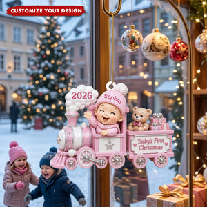 Baby's First Christmas - Custom Acrylic Ornament, Gift For New Parents