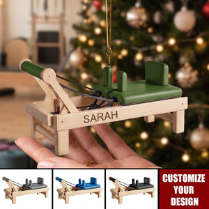 Custom Pilates Equipment Gift for Pilates Lover - Personalized Acrylic Ornament