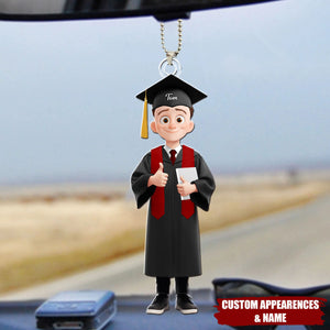 New Version Proud Family Of A Graduate - Personalized Ornament