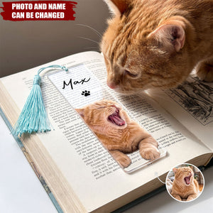 Custom Pet Portrait From Photo Book Lovers Gift - Custom Bookmark