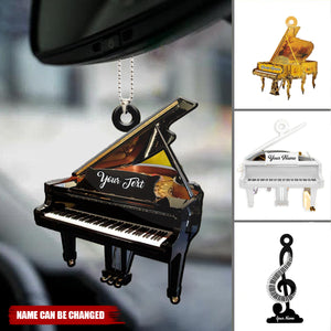 Personalized Piano Ornament Cute Gifts for Piano Lovers