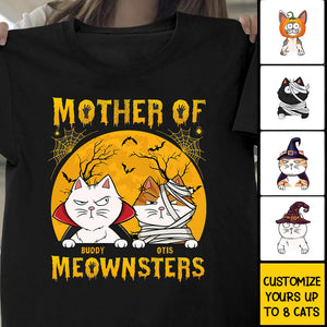 Mother Of Meownsters - Personalized Shirt