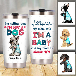 Personalized Dog Mom Baby