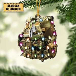 Soldier Vests Shaped Christmas Ornament