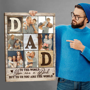 Dad Photo Collage Photo, Personalized Gifts For Dad, Best Father’s Day Gifts